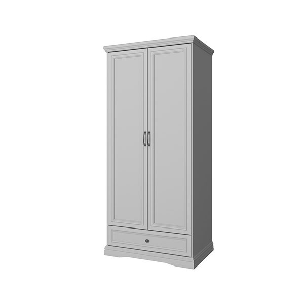 Шкаф Valencia 2DG1S (серый)