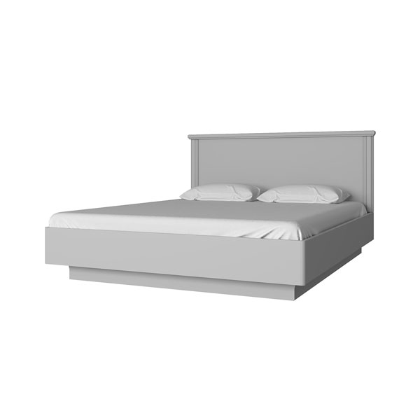 Кровать с подъемником Valencia 160 (серый)