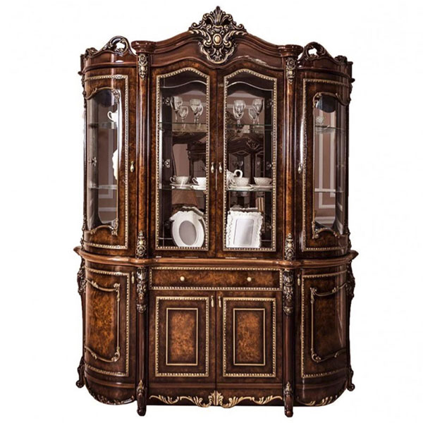 Сервант Джоконда Люкс 1,9 (корень дуба глянец)