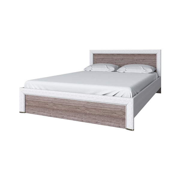 Кровать Olivia 140 (вудлайн кремовый/дуб анкора)