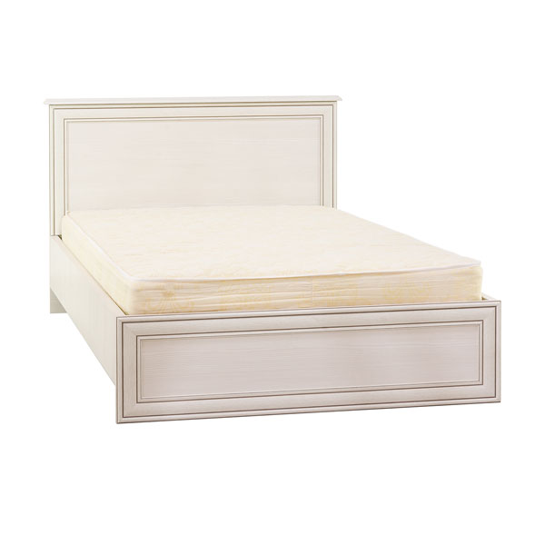 Кровать Tiffany 120 (вудлайн кремовый)