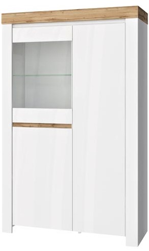 Шкаф с витриной Taurus 1V2D