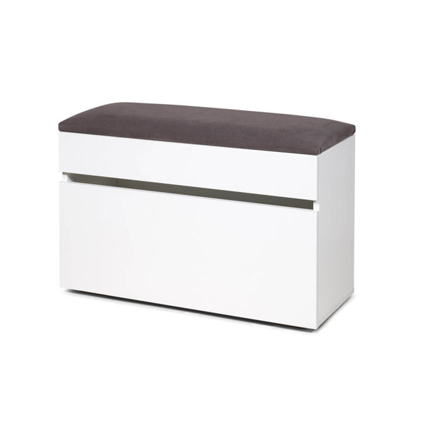 Скамья Нюанс МК 501.03.8 (grey, белый)