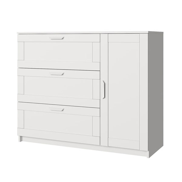 Тумба Скаген 1D3S (белый)