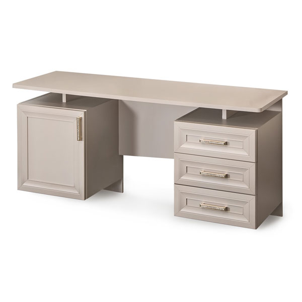 Туалетный стол Мокко Люкс (бежевый матовый)