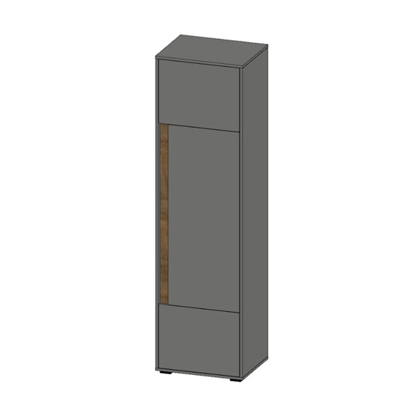 Шкаф Венто ИВ-126,06 (дымчатый алмаз/дуб канзас)