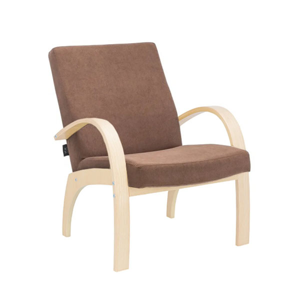 Кресло для отдыха Дэнди (Плёс) (verona brown/дуб шампань)