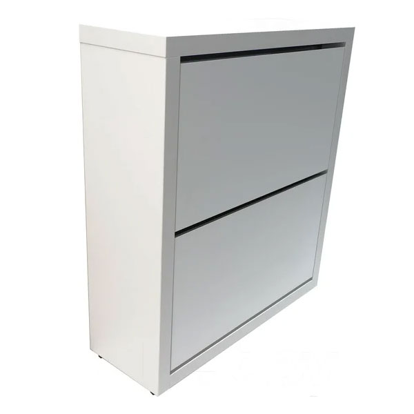 Тумба для обуви Анрат Элана 2.70 (белый/белый)