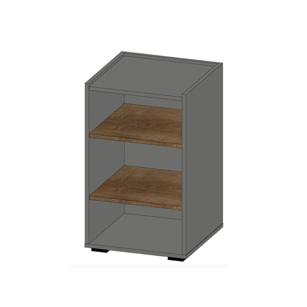 Тумба Венто ИВ-126.03 (дымчатый алмаз/дуб канзас)