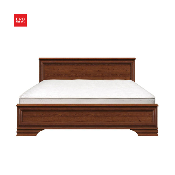Кровать Kentaki S320-LOZ160х200 с металлическим основанием (каштан)