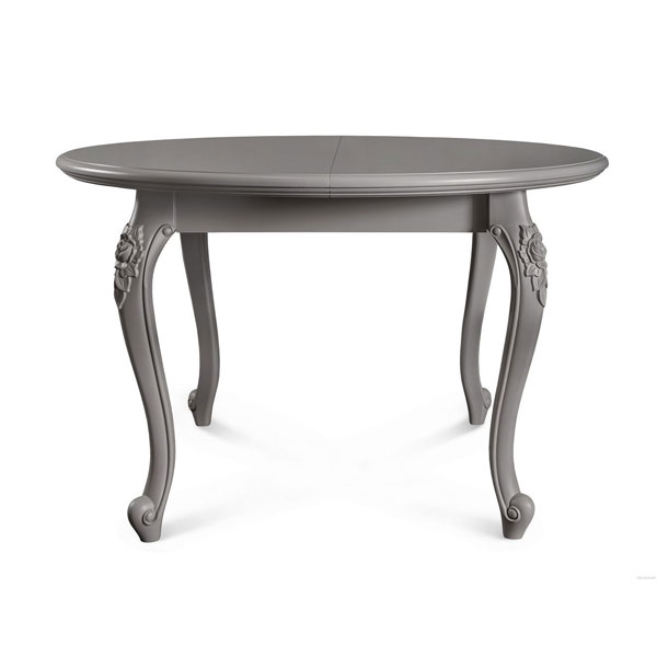 Стол круглый Мокко (серый матовый)