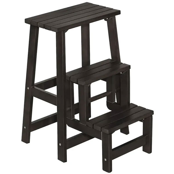 Табурет-стремянка массив (венге (лак))