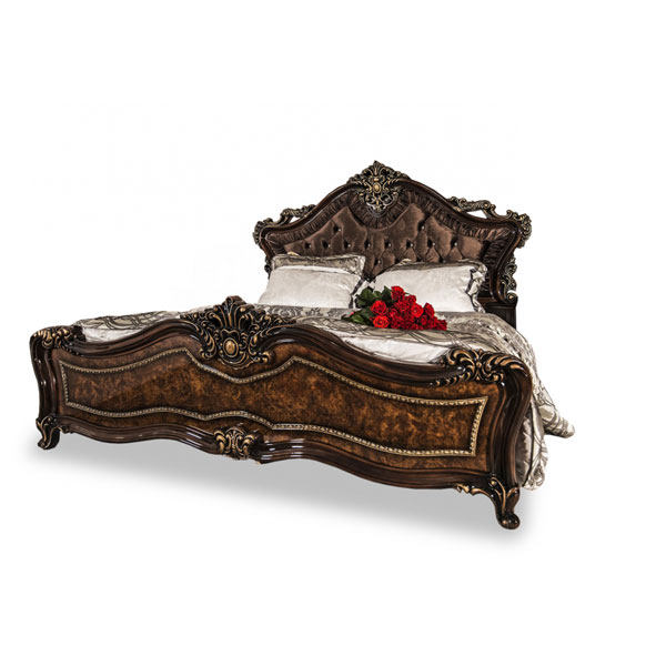 Кровать Джоконда Люкс 1,6 (корень дуба глянец)