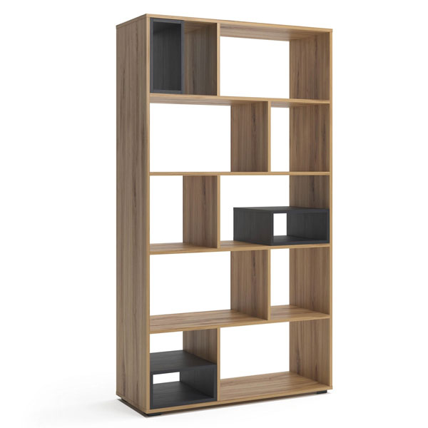 Стеллаж Инсар ИВ-117.04 (дуб наварра/графит)