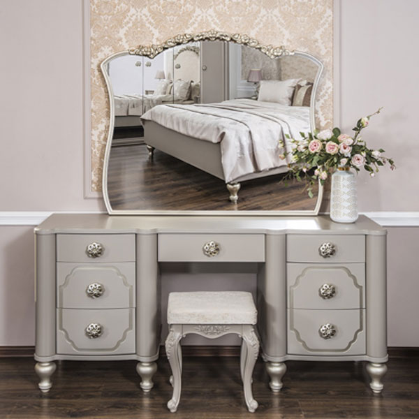 Туалетный стол Лали (люкс серый)