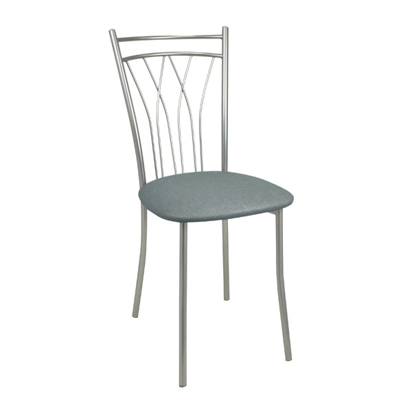 Стул Премьер ДП2-18 (металлик/кожзам bengal серый)