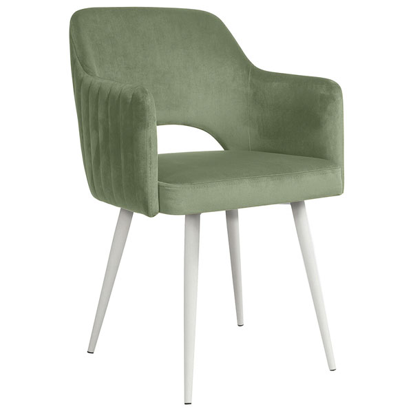 Стул Берта (тенерифе нефрит/белый)