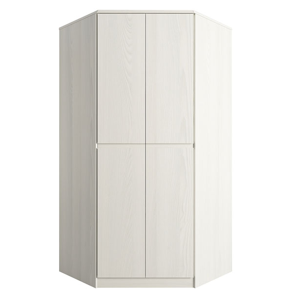 Шкаф угловой Турин TP-2D (ясень снежный)