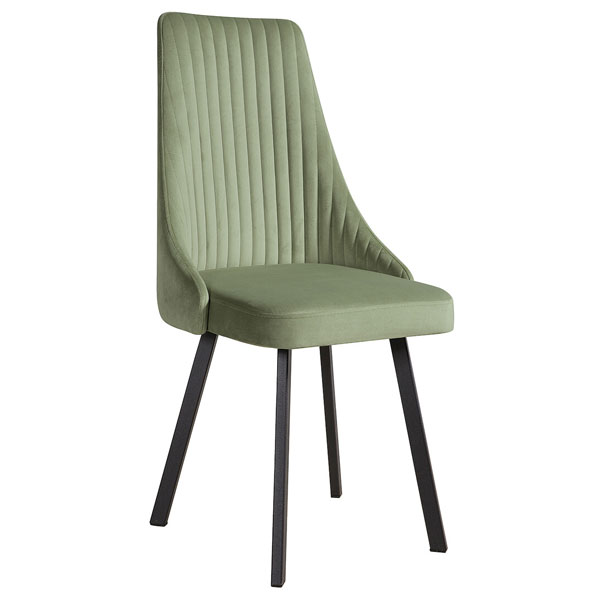 Стул Лион (тенерифе нефрит/черный)