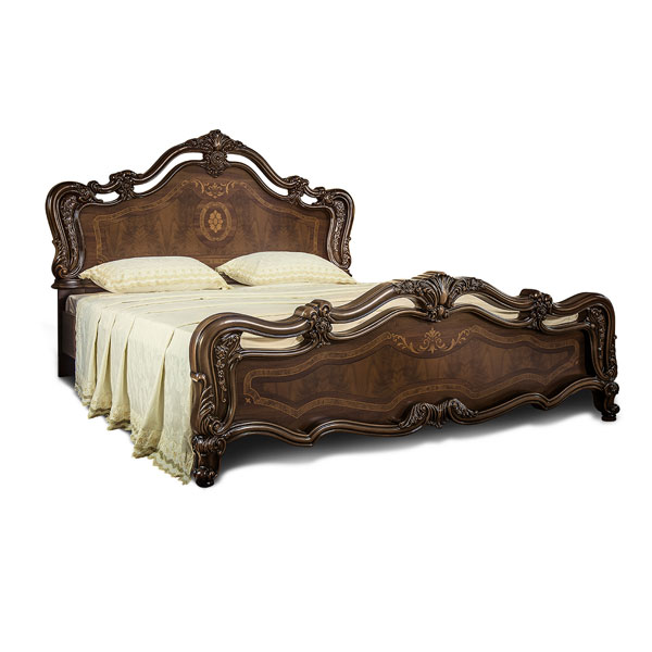 Кровать Илона Люкс 1,6 (орех караваджо)