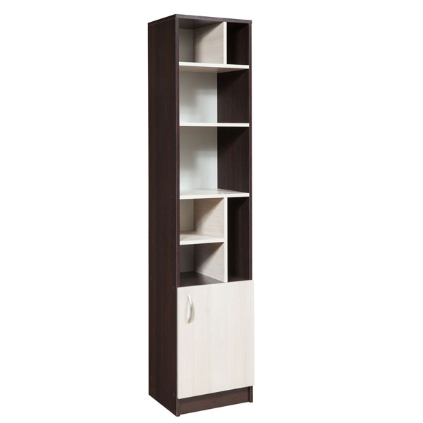 Стеллаж Имидж-1 МК 201.06 (венге/ясень шимо светлый)